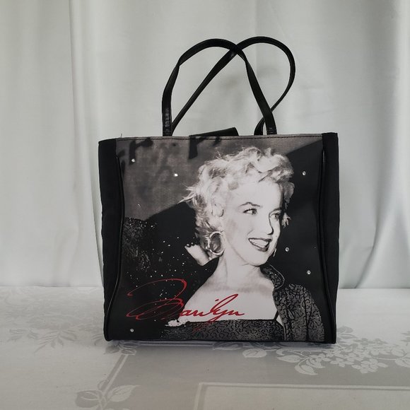 20th CENTURY FOX Marilyn Monroe rhinestone studded handbag purse. - Picture 1 of 11